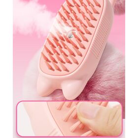 RichForth LTD Electric Pet Spray Massage Brush Cat Hair Cleaner Self Cleaning Handle Brush Misty Cat Spa Steam Brush USB rechargeable