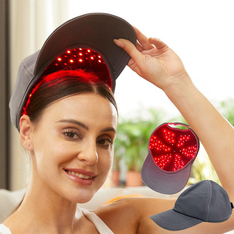 Shenzhen Perfect Idea Tech. Co., Ltd. High quality red light therapy cap for hair loss prebention and conditioning infrared photon hair growth cap